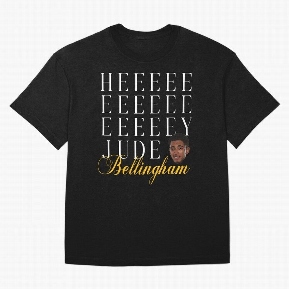 Jude Bellingham Oversized T-Shirt Celebrate National Team Dreams in the FIFA World Cup 2026 USA Canada Mexico Journey through Neymar Highlights, Spain Pride, Sports Nostalgia, International Competition, Famous Players and Unforgettable Victories;