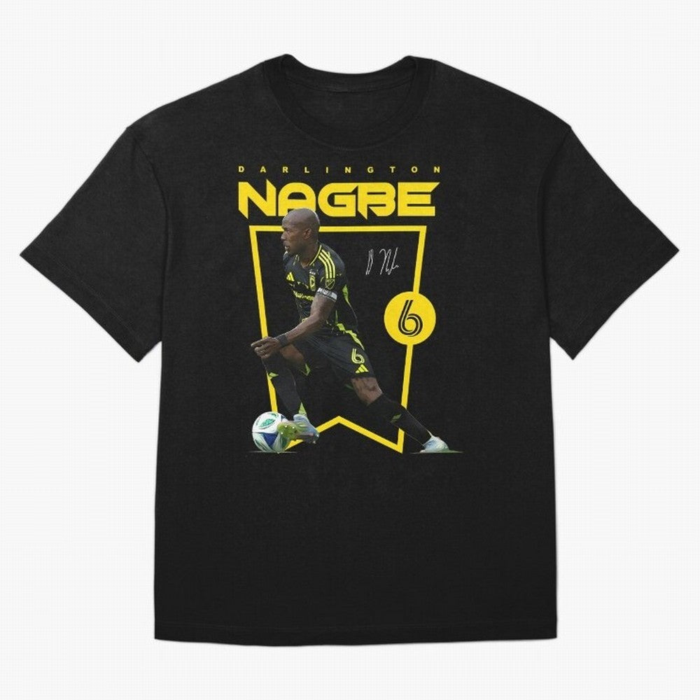 Darlington Nagbe Columbus Crew Oversized T-Shirt Feel International Energy from Match Day Hype around FIFA World Cup 2026 Group Stage, Messi, Neymar and Mbappe, Argentina, France and Brazil, Football Passion, Legendary Performances, Festival Vibes