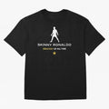 Skinny Ronaldo The Greatest Of All Time White Oversized T-Shirt Fuel Your Fan Pride for Match Day Hype around FIFA World Cup 2026 Group Stage, Neymar, England, Worldwide Fan Energy, Dramatic Goals, Stadium Lights and Championship Celebrations;