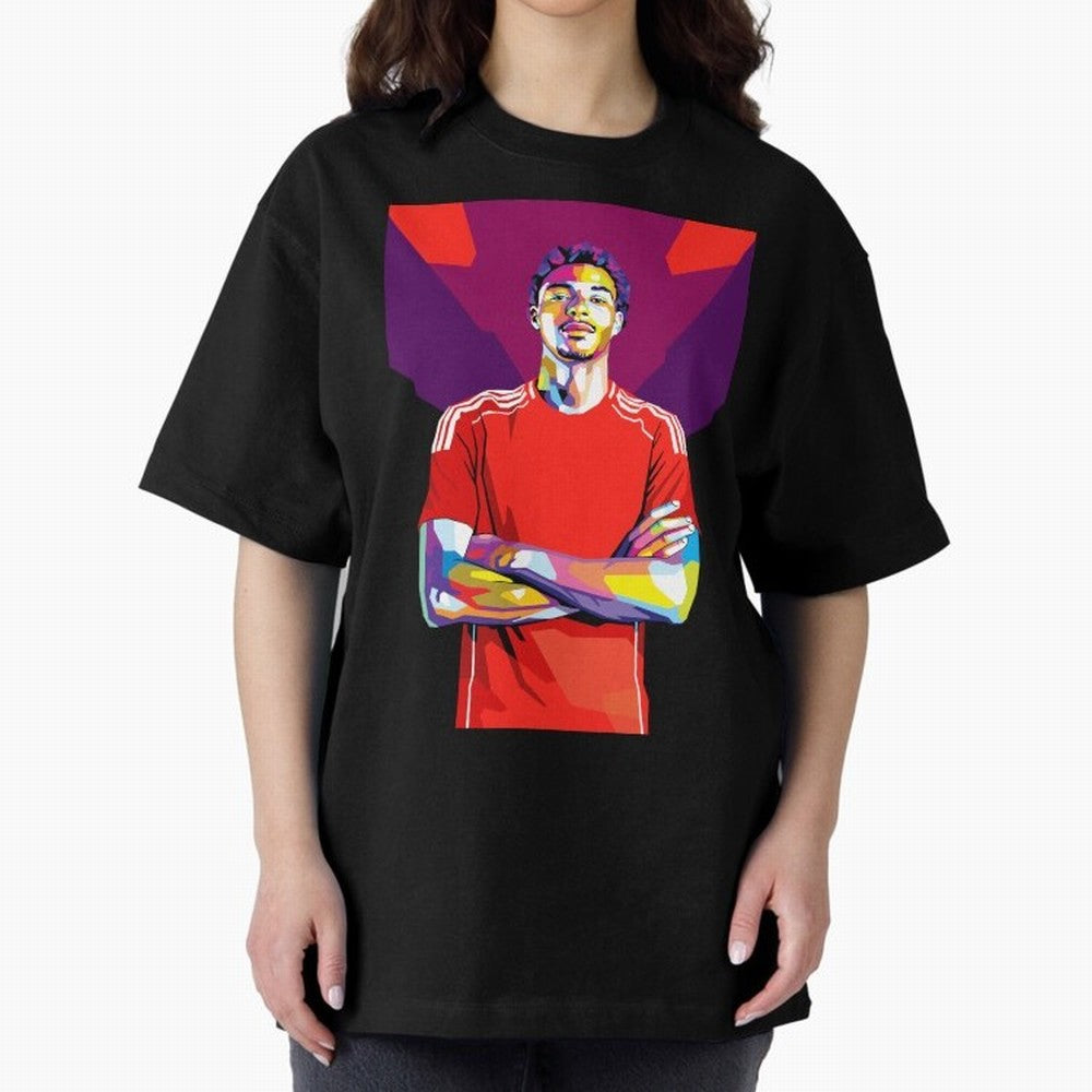 Ekitike in WPAP Style Oversized T-Shirt Back the Journey through FIFA World Cup 2026 USA Canada Mexico Made for Messi, Neymar and Mbappe, England and Germany Energy, Stadium Chants, National Pride, Trophy Dreams and Unforgettable Football Memories;