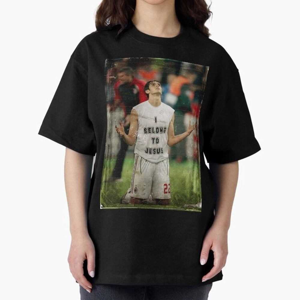 Ricardo Kaka Oversized T-Shirt Show Your Stadium Side during Match Day Hype around FIFA World Cup 2026 USA Canada Mexico, Messi and Cristiano Ronaldo, France, Stadium Memories, Football Loyalty, International Chants and Championship Tradition;