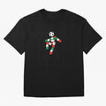 Ciao - World Cup 90' Mascote Logo Oversized T-Shirt Support Iconic Players in the FIFA World Cup 2026 USA Canada Mexico Journey through Cristiano Ronaldo, Haaland and CR7 Highlights, Portugal Pride, Global Supporter Spirit, Legendary Goals,