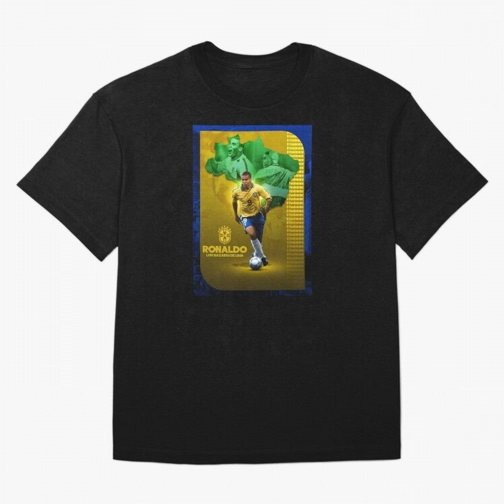 Ronaldo Lu¨ªs Naz¨¢rio de Lima O Fen?meno Brazil Football Legend Oversized T-Shirt Elevate Match Day Hype around FIFA World Cup 2026 Group Stage, Mbappe and Neymar, England, Classic Soccer Heritage, Championship Pressure, Fan Loyalty and