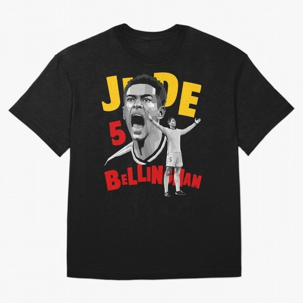 Jude Bellingham Oversized T-Shirt Enjoy Global Football Passion for FIFA World Cup 2026 USA Canada Mexico, Highlighting Cristiano Ronaldo, Netherlands, Stadium Chants, National Pride, Trophy Dreams and Unforgettable Football Memories; Perfect for