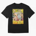 Ronaldo Siuuu Celebration Silhouette Design For Football Fans, Gift For Soccer Enthusiasts Oversized T-Shirt Celebrate Football Dreams Across Global Football Passion for FIFA World Cup 2026, Connected to Cristiano Ronaldo, Haaland and CR7, France