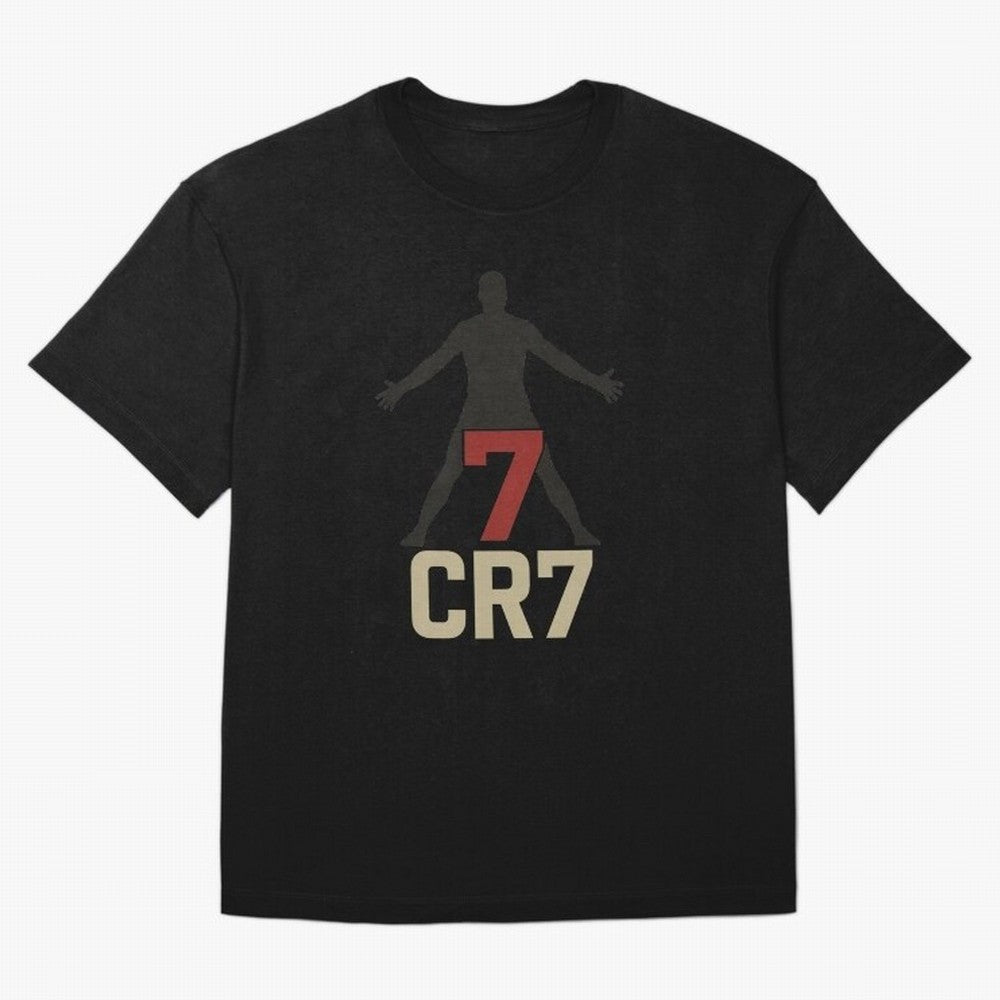 A footballer with a well-known shirt number Oversized T-Shirt Capture FIFA World Cup 2026 Spirit, Made for France and Portugal, Messi and Cristiano Ronaldo, Match Day Excitement, Supporter Culture, Golden Goals and Global Football Passion; Perfect