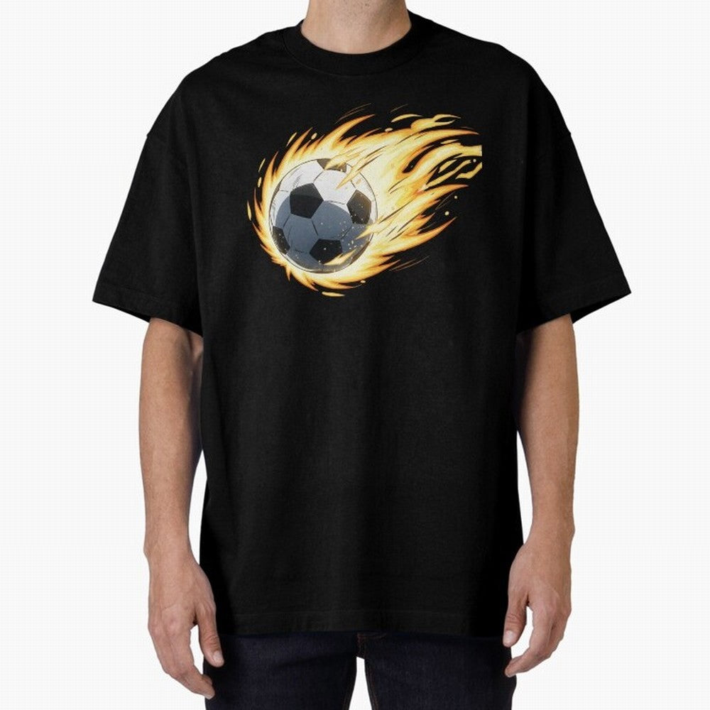 Soccer anime Oversized T-Shirt Bring Legendary Rivalry Energy to Match Day Hype around FIFA World Cup 2026 Group Stage, Messi and Cristiano Ronaldo, France and Portugal, Sports Nostalgia, International Competition, Famous Players and Unforgettable