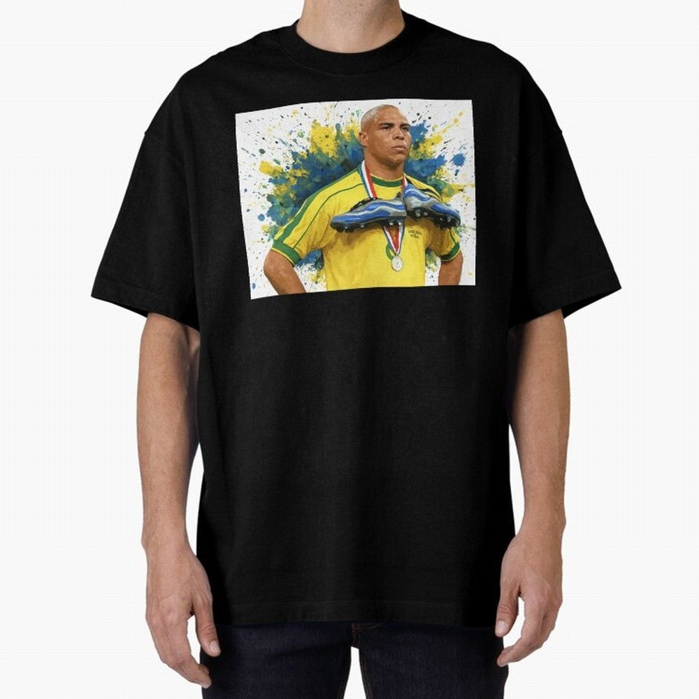 Ronaldo, O Fen?meno Oversized T-Shirt Bring International Match Energy to the FIFA World Cup 2026 Journey through Messi and Cristiano Ronaldo Highlights, France and Portugal Pride, Soccer Culture, Superstar Moments, National Team Dreams and