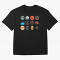 Legendary Lager Lineup ¨C Football Icons as Beer Labels (Sticker Set / Poster) Oversized T-Shirt Refresh FIFA World Cup 2026 Group Stage for Fans of CR7 and Spain and Netherlands, Bringing Soccer Culture, Superstar Moments, National Team Dreams and
