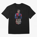 Lamine Oversized T-Shirt Spotlight Global Football Passion for FIFA World Cup 2026 USA Canada Mexico, Celebrating CR7, Argentina, France and Brazil, Football History, Final Match Energy, Crowd Noise and Once in a Lifetime Moments; Perfect for