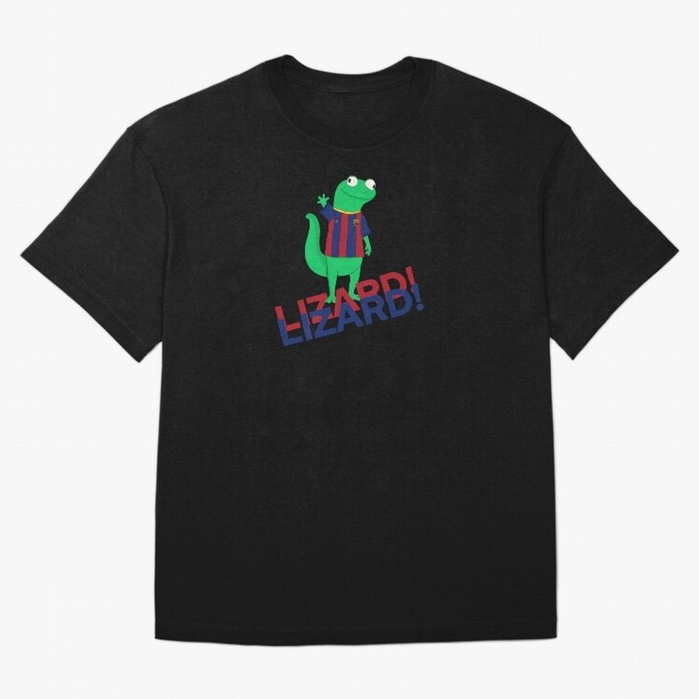 Viral lizard meme fcbarcelona Oversized T-Shirt Show Support during the FIFA World Cup 2026 Group Stage Journey through Haaland Highlights, Spain Pride, Classic Soccer Heritage, Championship Pressure, Fan Loyalty and International Pride; Created