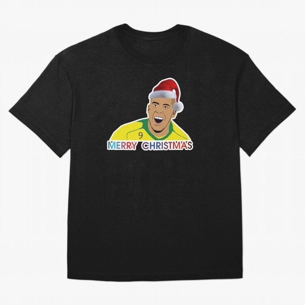 Ronaldo Christmas illustration Oversized T-Shirt Make Every Kick Count in FIFA World Cup 2026 USA Canada Mexico Celebrating Haaland, Netherlands Energy, Match Day Excitement, Supporter Culture, Golden Goals and Global Football Passion; Ideal for