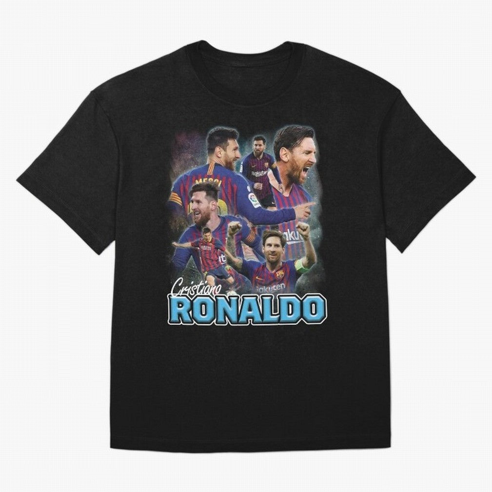 Ronaldo / Messi Pardoy Shirt Oversized T-Shirt Support the Legends of FIFA World Cup 2026 Group Stage Spirit, Driven by Netherlands, CR7, Stadium Chants, National Pride, Trophy Dreams and Unforgettable Football Memories; Ideal for Football Dads,