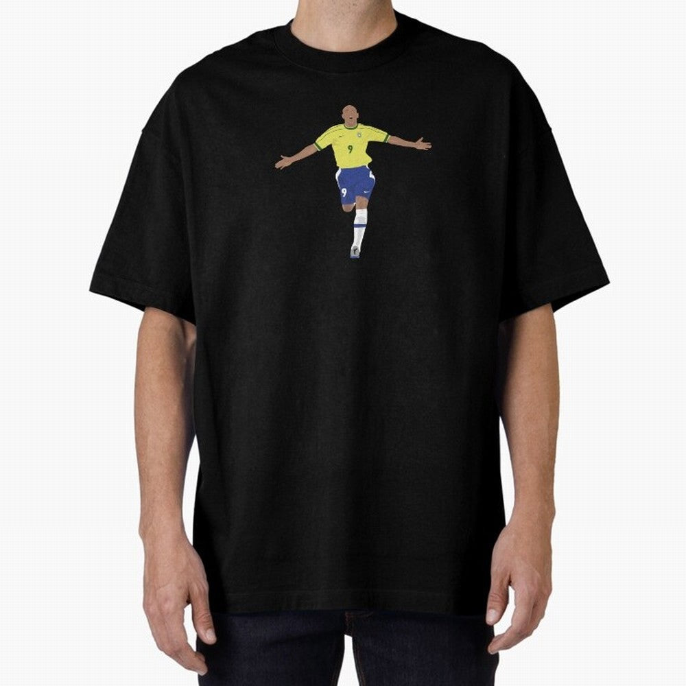 Ronaldo Luis Nazario Oversized T-Shirt Represent FIFA World Cup 2026 Group Stage Filled with Mbappe, Germany Energy, Match Day Excitement, Supporter Culture, Golden Goals and Global Football Passion; Built for Supporters Chasing Trophy Dreams,