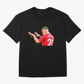 Antony Oversized T-Shirt Share the Excitement of Global Football Passion for FIFA World Cup 2026, Celebrating Neymar, Spain, Vintage Soccer Flavor, Modern Football Stars, National Flags and Final Night Emotion; Ideal for Football Dads, Football