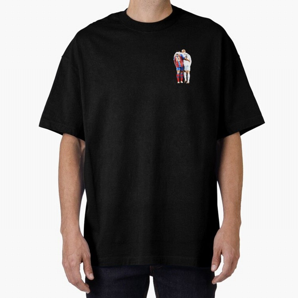 Ronaldinho and R9 Ronaldo Oversized T-Shirt Honor the Beautiful Game during Match Day Hype around FIFA World Cup 2026, Neymar, Haaland and Cristiano Ronaldo, Netherlands, Stadium Memories, Football Loyalty, International Chants and Championship