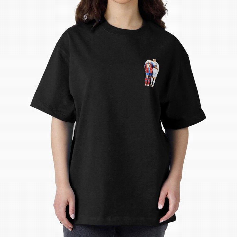 Ronaldinho and R9 Ronaldo Oversized T-Shirt Honor the Beautiful Game during Match Day Hype around FIFA World Cup 2026, Neymar, Haaland and Cristiano Ronaldo, Netherlands, Stadium Memories, Football Loyalty, International Chants and Championship