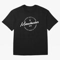 Mancester United Quotes Oversized T-Shirt Make Memories around Match Day Hype around FIFA World Cup 2026 Group Stage, Neymar, Haaland and Cristiano Ronaldo, England, France and Netherlands, Supporter Pride, Iconic Celebrations, Legendary Names and