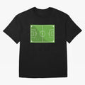 Football Pitch Oversized T-Shirt Celebrate Rivalries and Pride in the FIFA World Cup 2026 USA Canada Mexico Journey through Haaland and Mbappe Highlights, Argentina Pride, Game Day Rituals, Football Legends, Country Pride and the Road to the Final;