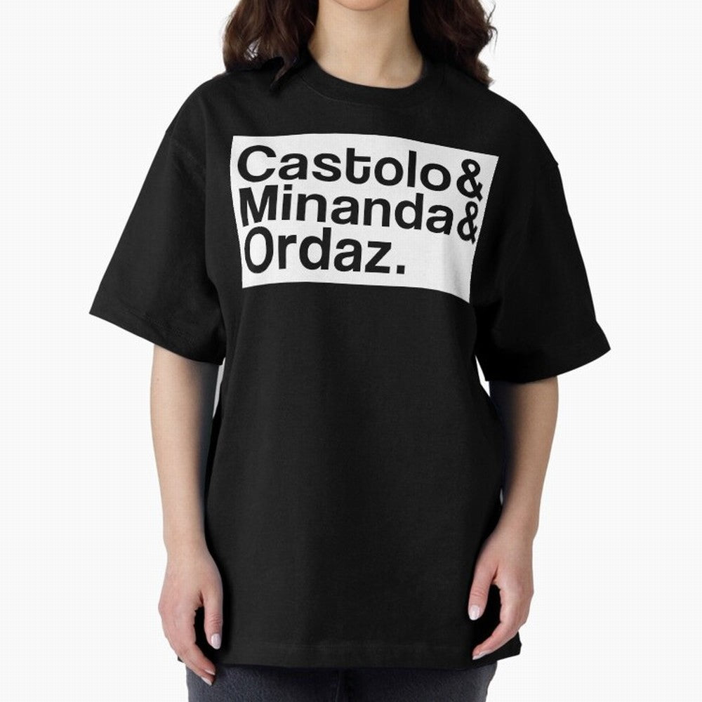 Castolo & Minanda & Ordaz. PES Oversized T-Shirt Live for the Drama of FIFA World Cup 2026 Spirit, Celebrating Brazil, CR7, Fan Favorite Moments, National Team Passion, Big Match Drama and Soccer History; Perfect for Supporters Who Want Bold