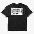 Castolo & Minanda & Ordaz. PES Oversized T-Shirt Live for the Drama of FIFA World Cup 2026 Spirit, Celebrating Brazil, CR7, Fan Favorite Moments, National Team Passion, Big Match Drama and Soccer History; Perfect for Supporters Who Want Bold