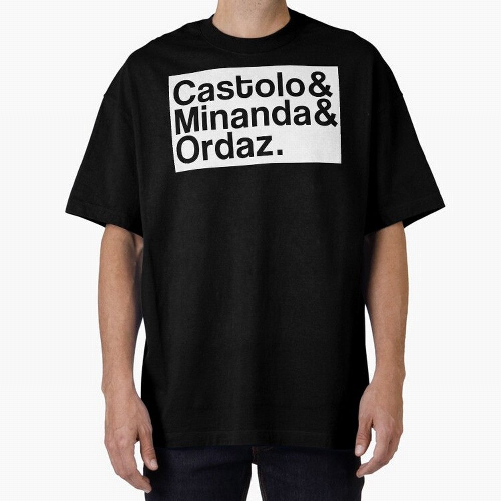 Castolo & Minanda & Ordaz. PES Oversized T-Shirt Live for the Drama of FIFA World Cup 2026 Spirit, Celebrating Brazil, CR7, Fan Favorite Moments, National Team Passion, Big Match Drama and Soccer History; Perfect for Supporters Who Want Bold