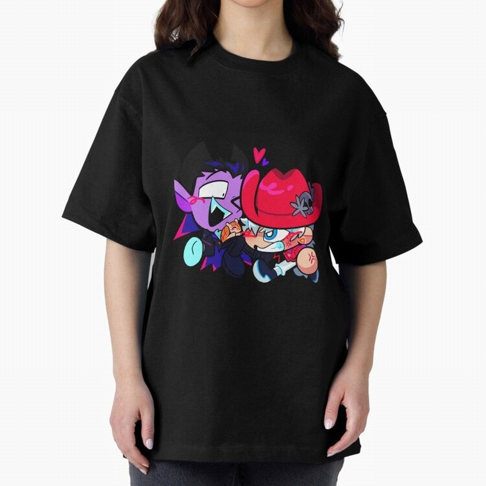 RonaDora chibis Oversized T-Shirt Celebrate Football Heritage in FIFA World Cup 2026 for Fans of Messi and Cristiano Ronaldo and Argentina, Bringing Football History, Final Match Energy, Crowd Noise and Once in a Lifetime Moments; Ideal for