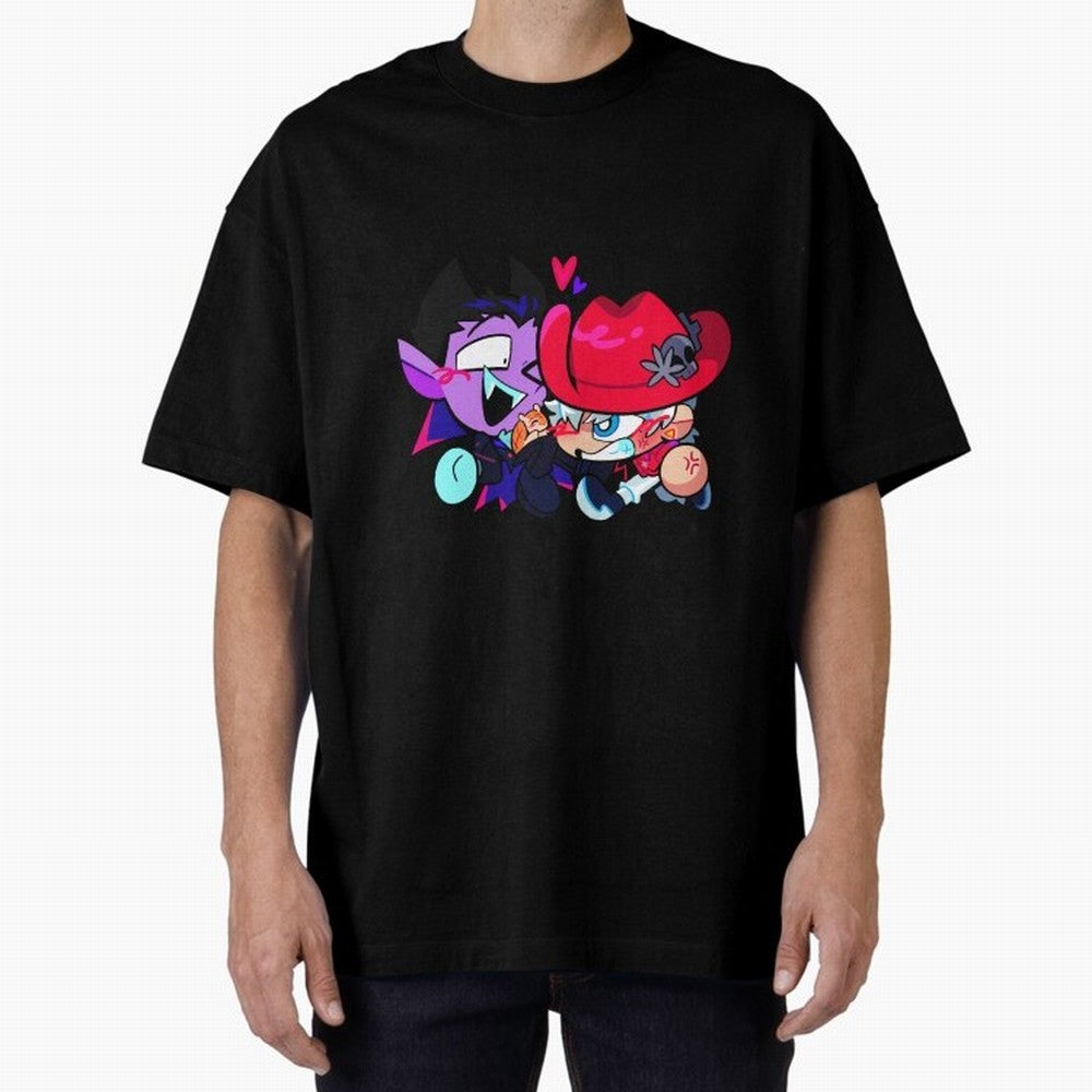 RonaDora chibis Oversized T-Shirt Celebrate Football Heritage in FIFA World Cup 2026 for Fans of Messi and Cristiano Ronaldo and Argentina, Bringing Football History, Final Match Energy, Crowd Noise and Once in a Lifetime Moments; Ideal for