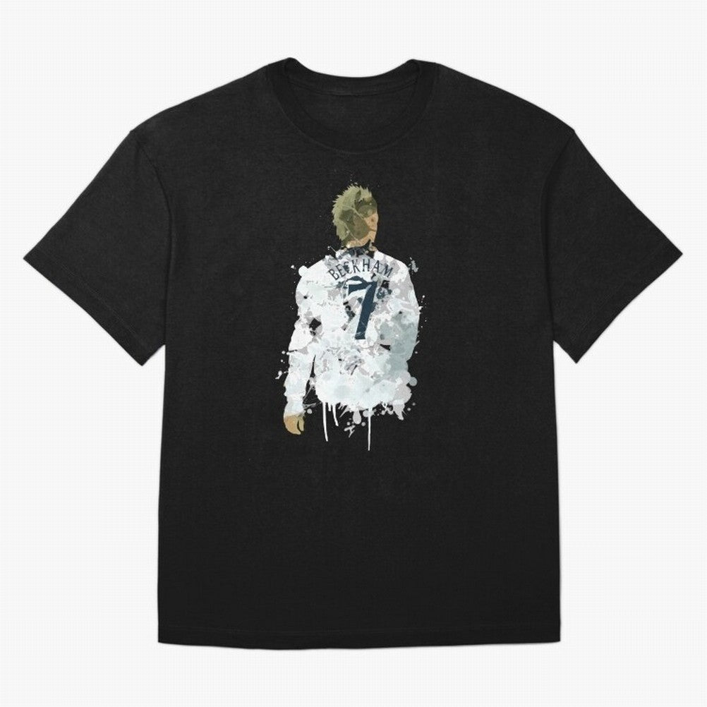 David Beckham England Captain Art Oversized T-Shirt Celebrate Global Passion for FIFA World Cup 2026 USA Canada Mexico Filled with Mbappe, Germany Energy, Tournament Hype, Historic Matchups, Family Viewing Parties and Global Sports Pride; Great for