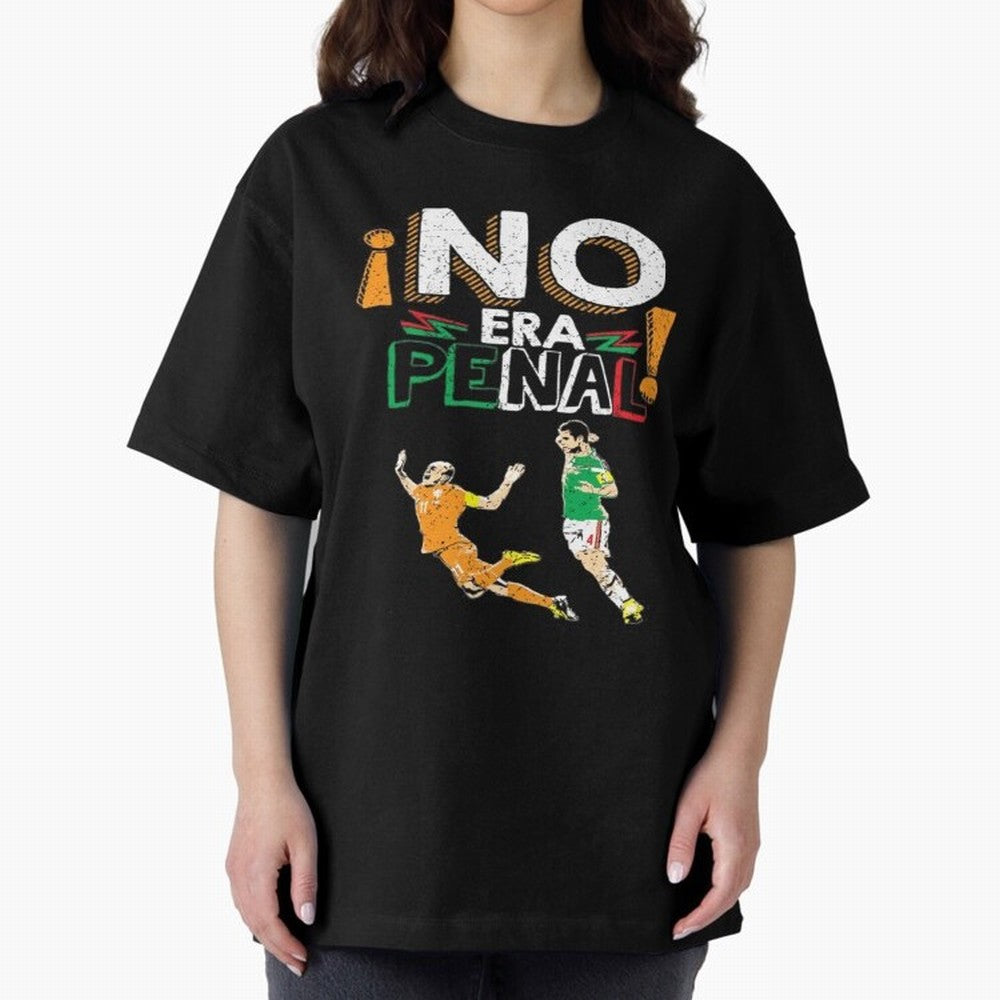 No Era Penal Oversized T-Shirt Get Ready for Global Football Passion for FIFA World Cup 2026 USA Canada Mexico, Driven by Messi, Neymar and Mbappe, England, France and Netherlands, Match Day Excitement, Supporter Culture, Golden Goals and Global
