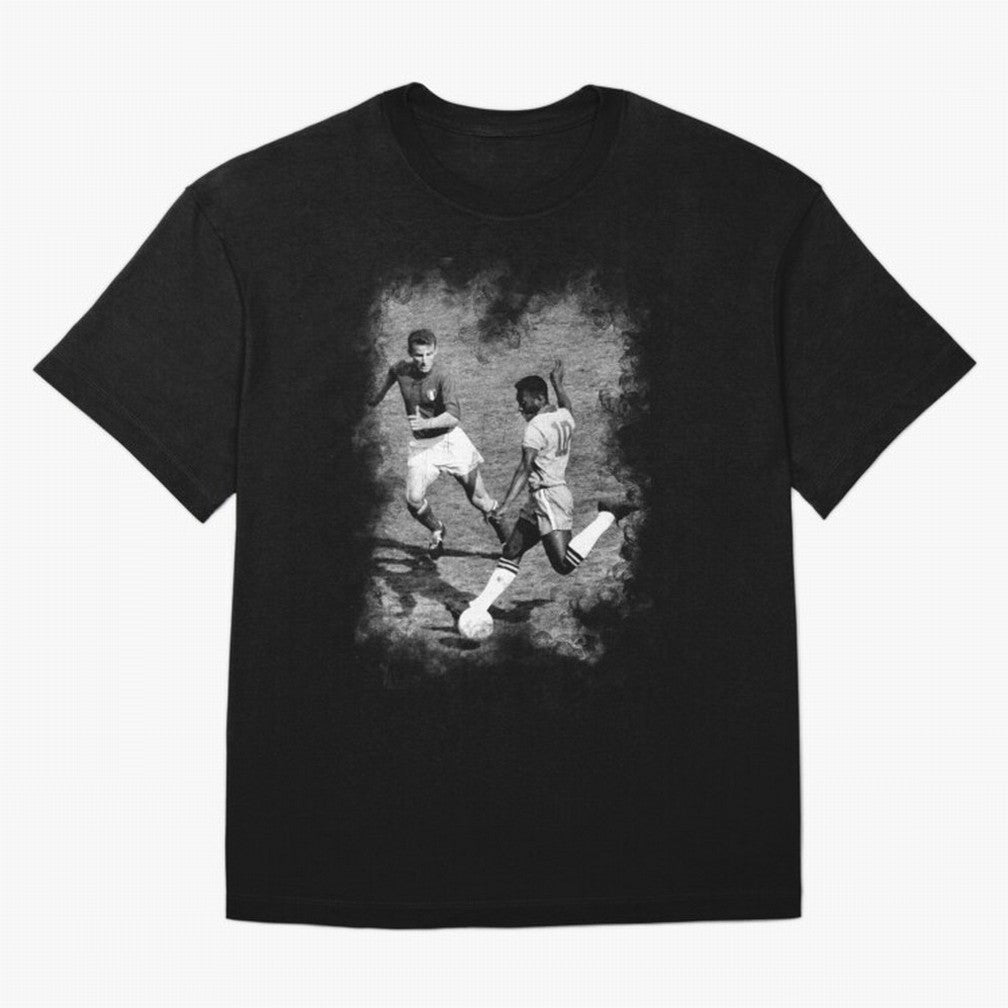 Pele Oversized T-Shirt Fuel FIFA World Cup 2026 for Fans of Cristiano Ronaldo, Haaland and CR7 and Argentina and Brazil, Bringing Stadium Chants, National Pride, Trophy Dreams and Unforgettable Football Memories; Made for Die Hard Supporters,