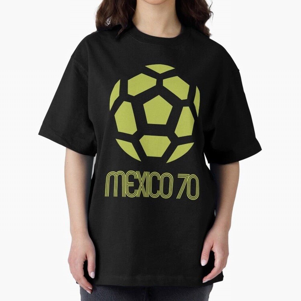 Mexico Oversized T-Shirt Show Championship Spirit for FIFA World Cup 2026 USA Canada Mexico Spirit, Centered on Argentina and Brazil, Messi, Neymar and Mbappe, Soccer Culture, Superstar Moments, National Team Dreams and Competitive Fire; Created