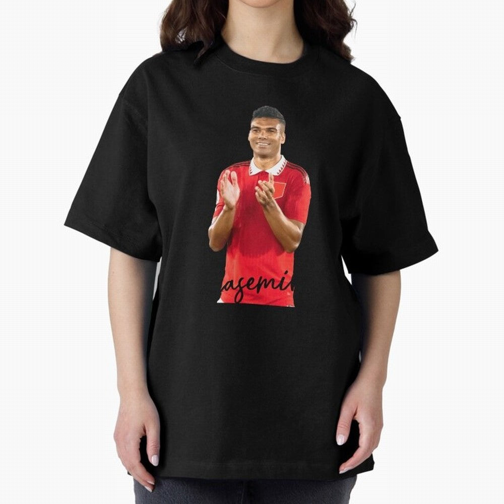 Casemiro Oversized T-Shirt Follow FIFA World Cup 2026 Featuring Neymar, Germany Energy, Championship Spirit, Famous Goals, Roaring Crowds and International Football Unity; Made for Collectors Who Enjoy Iconic Players, Country Pride, Vintage Vibes