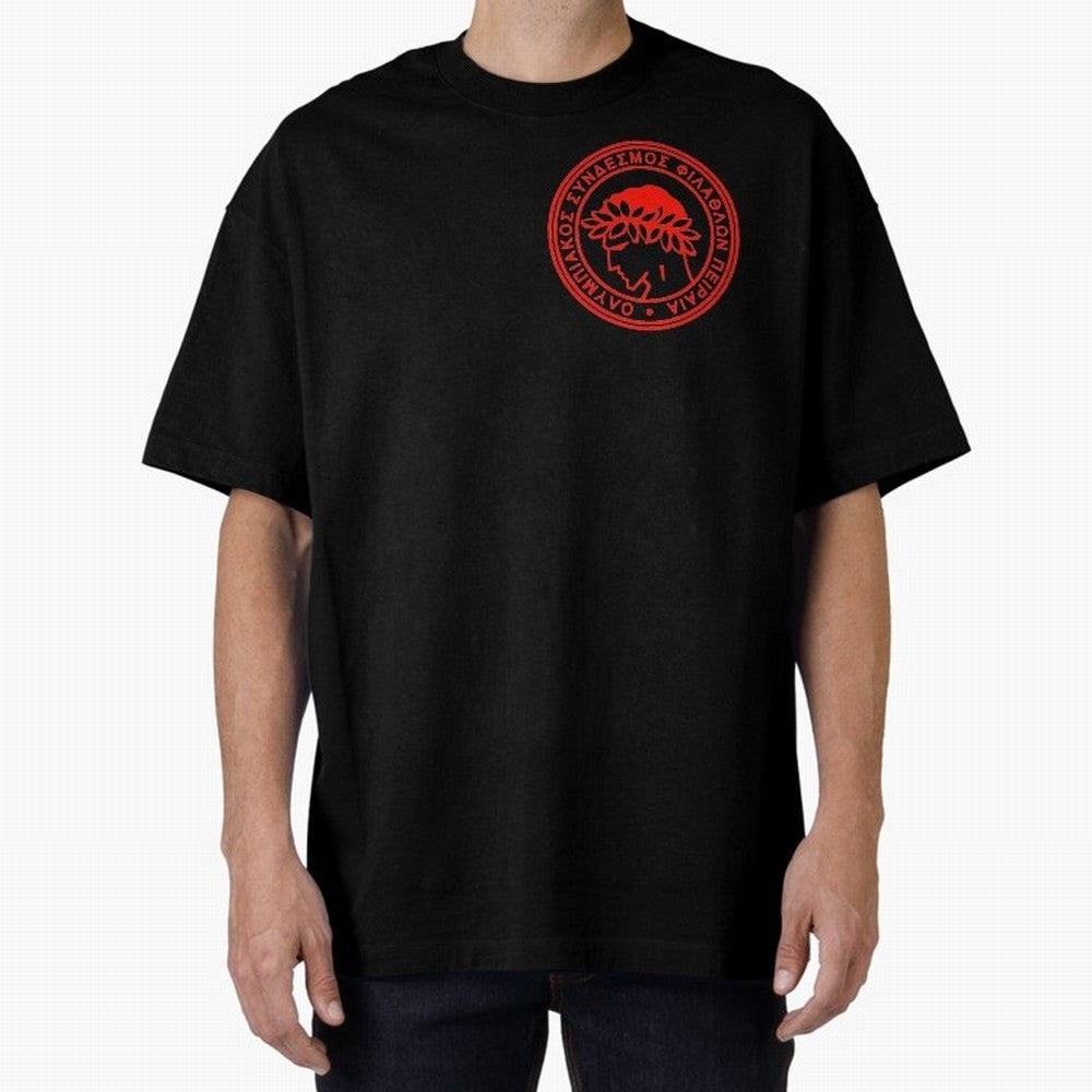 Olympiakos FC Oversized T-Shirt Join the FIFA World Cup 2026 Journey through Neymar Highlights, Brazil Pride, Stadium Memories, Football Loyalty, International Chants and Championship Tradition; Created for Match Day Parties, Soccer Gifts, Fan