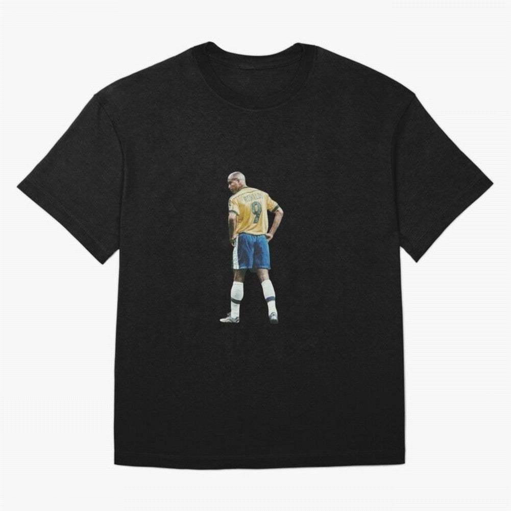 Brazilian Football Player from Milano Oversized T-Shirt Support Iconic Players in FIFA World Cup 2026 Group Stage Spirit, Inspired by Spain, Messi, Neymar and Mbappe, Supporter Pride, Iconic Celebrations, Legendary Names and Global Match Day