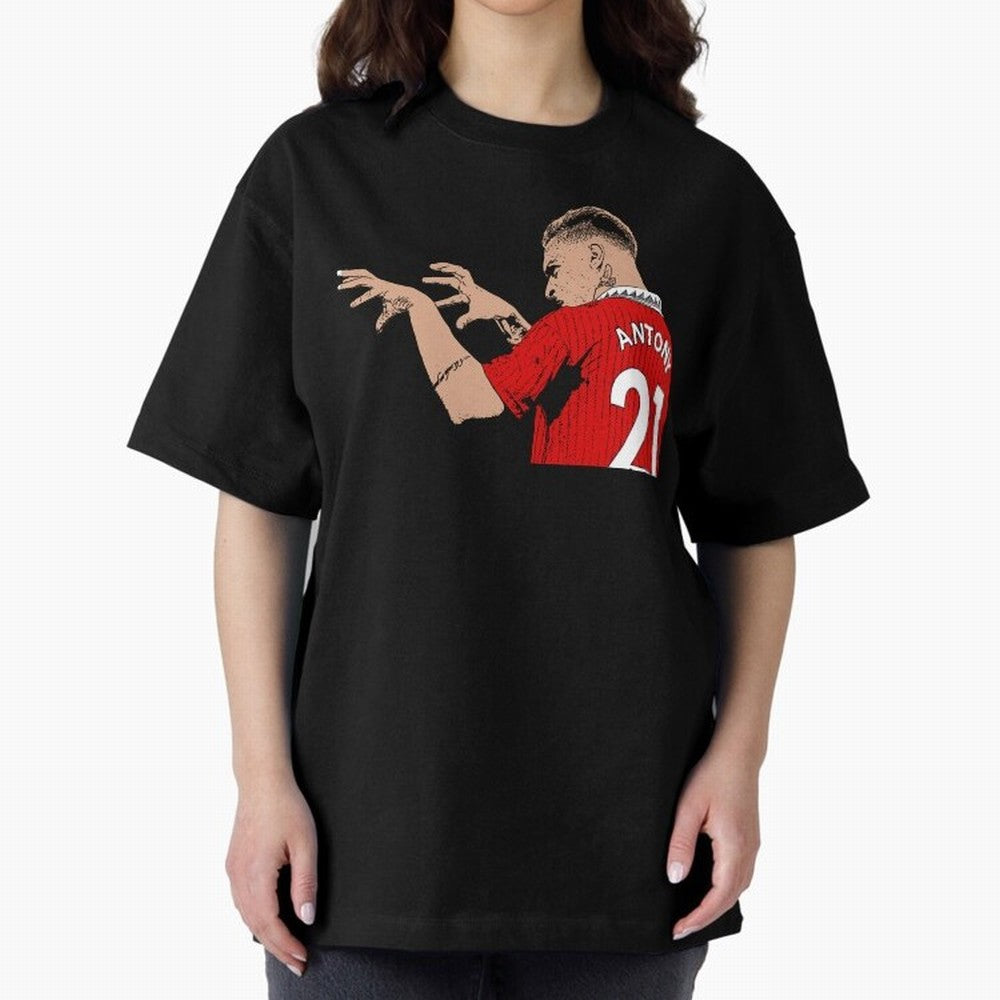 Antony Oversized T-Shirt Discover Global Football Passion for FIFA World Cup 2026, Inspired by Mbappe, Portugal, Classic Soccer Heritage, Championship Pressure, Fan Loyalty and International Pride; Made for Collectors Who Enjoy Iconic Players,
