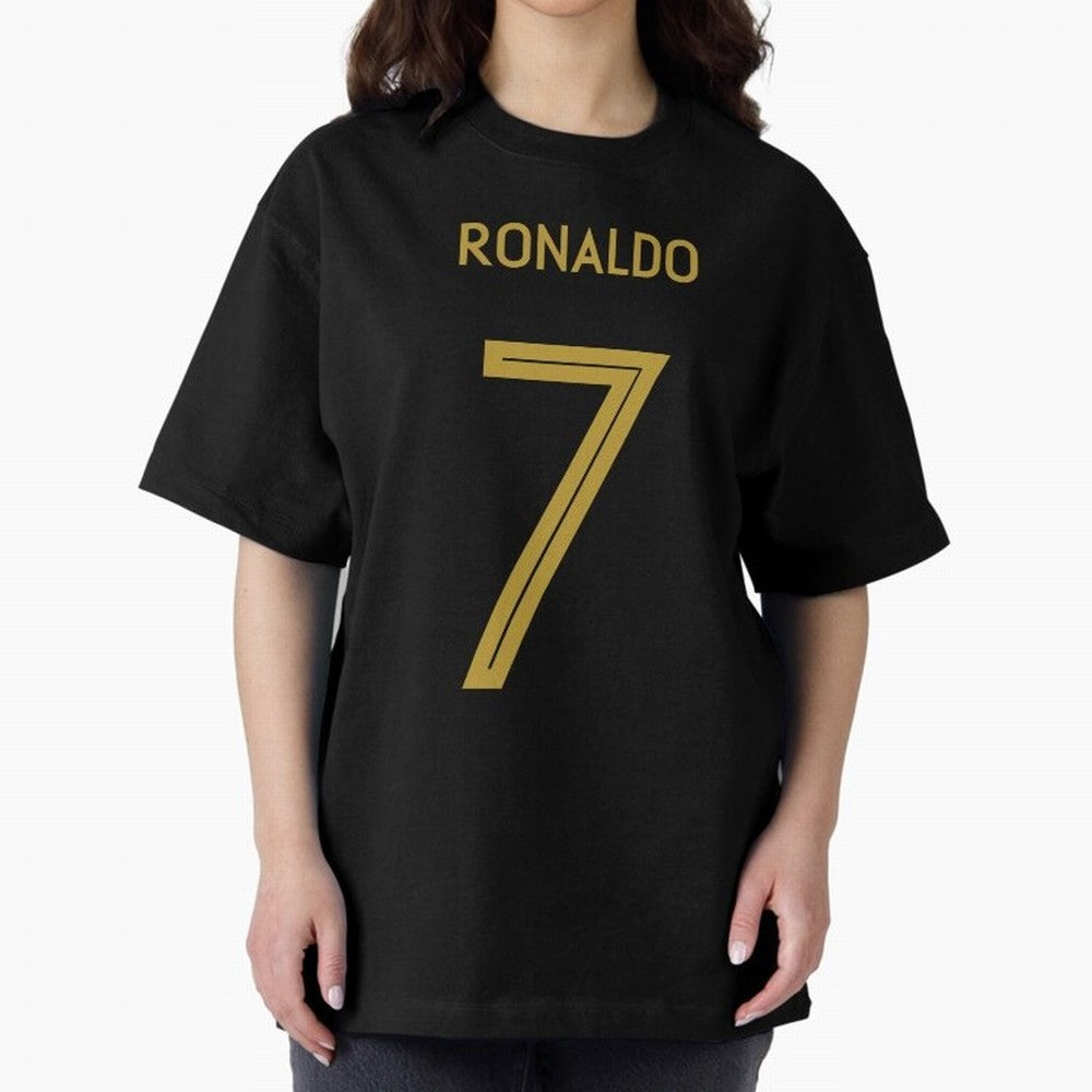 Christiano Ronaldo Portugal Jersey 2020 Oversized T-Shirt Show Match Day Excitement for FIFA World Cup 2026 for Fans of Mbappe and Neymar and Argentina, Bringing Stadium Memories, Football Loyalty, International Chants and Championship Tradition;