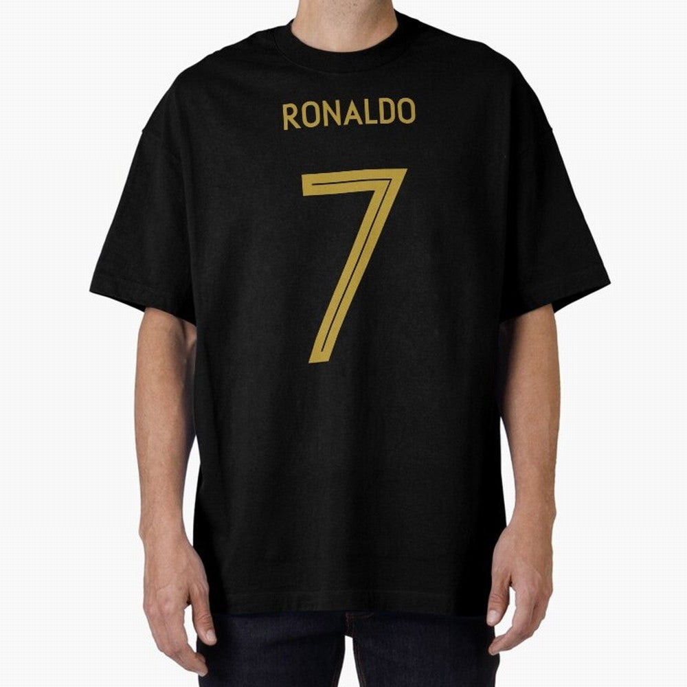 Christiano Ronaldo Portugal Jersey 2020 Oversized T-Shirt Show Match Day Excitement for FIFA World Cup 2026 for Fans of Mbappe and Neymar and Argentina, Bringing Stadium Memories, Football Loyalty, International Chants and Championship Tradition;