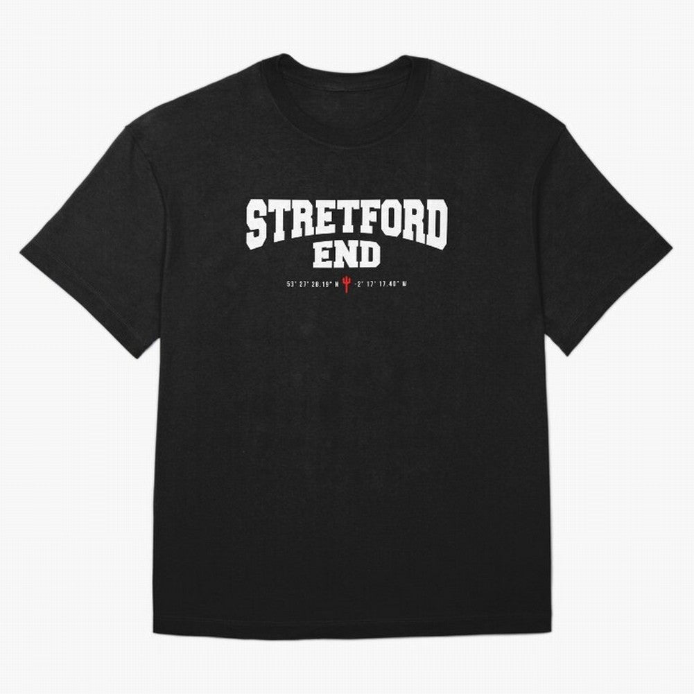 Stretford End - Manchester United Oversized T-Shirt Step into FIFA World Cup 2026 USA Canada Mexico for Fans of Neymar and France, Bringing Championship Spirit, Famous Goals, Roaring Crowds and International Football Unity; Made for Die Hard