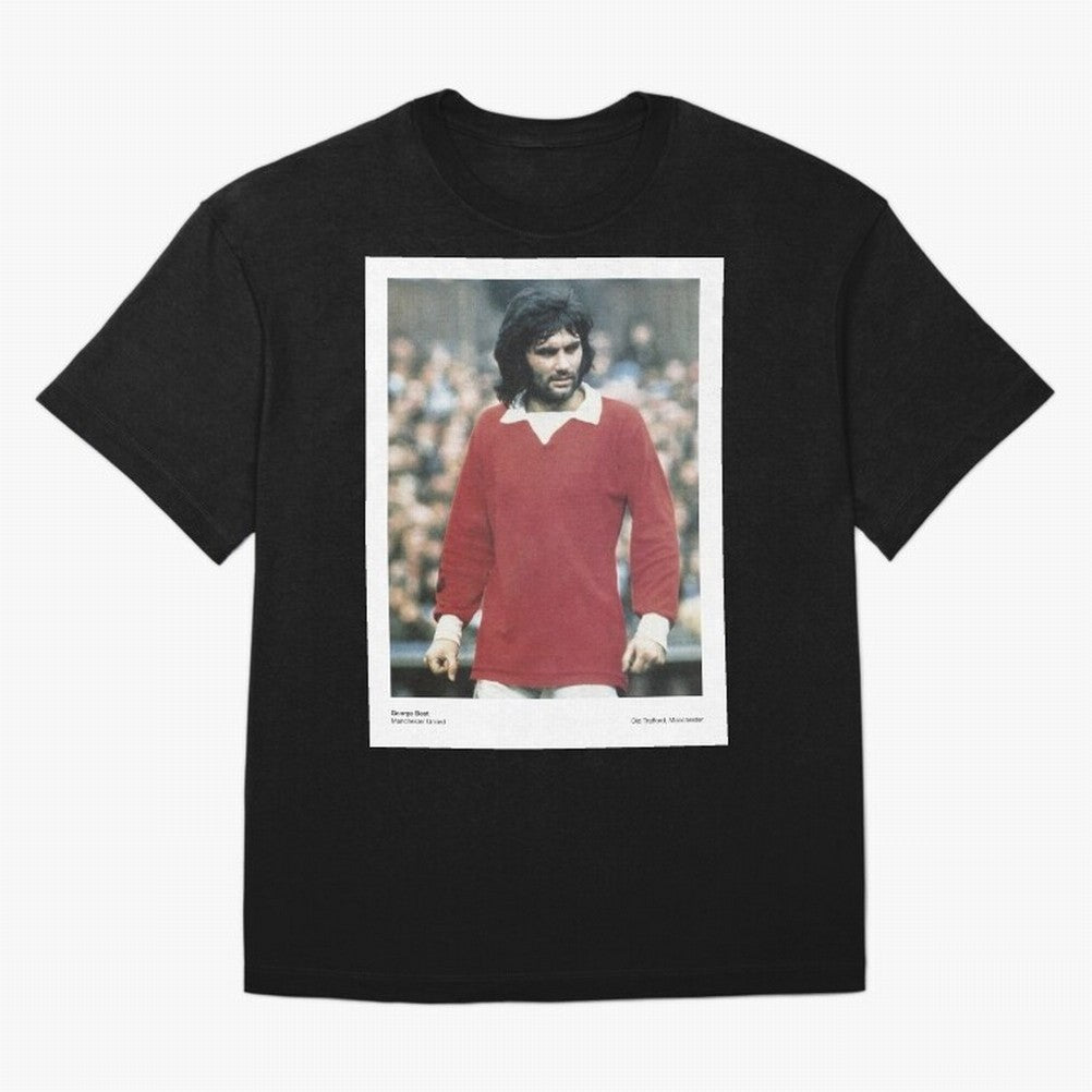 George Best - Manchester United Oversized T-Shirt Join Global Football Passion for FIFA World Cup 2026 Group Stage, Driven by Haaland and Mbappe, Argentina, France and Brazil, Tournament Hype, Historic Matchups, Family Viewing Parties and Global