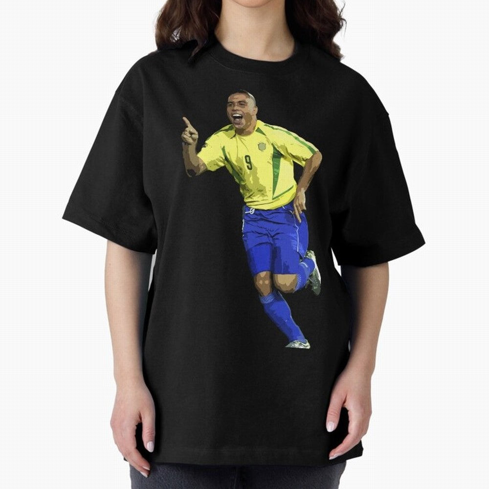 Ronaldo Nazario Oversized T-Shirt Share the Excitement of the FIFA World Cup 2026 Group Stage Journey through CR7 Highlights, England Pride, Football History, Final Match Energy, Crowd Noise and Once in a Lifetime Moments; Perfect for Supporters