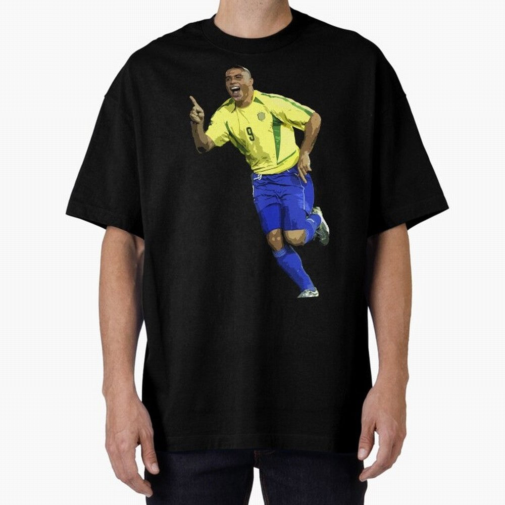 Ronaldo Nazario Oversized T-Shirt Share the Excitement of the FIFA World Cup 2026 Group Stage Journey through CR7 Highlights, England Pride, Football History, Final Match Energy, Crowd Noise and Once in a Lifetime Moments; Perfect for Supporters