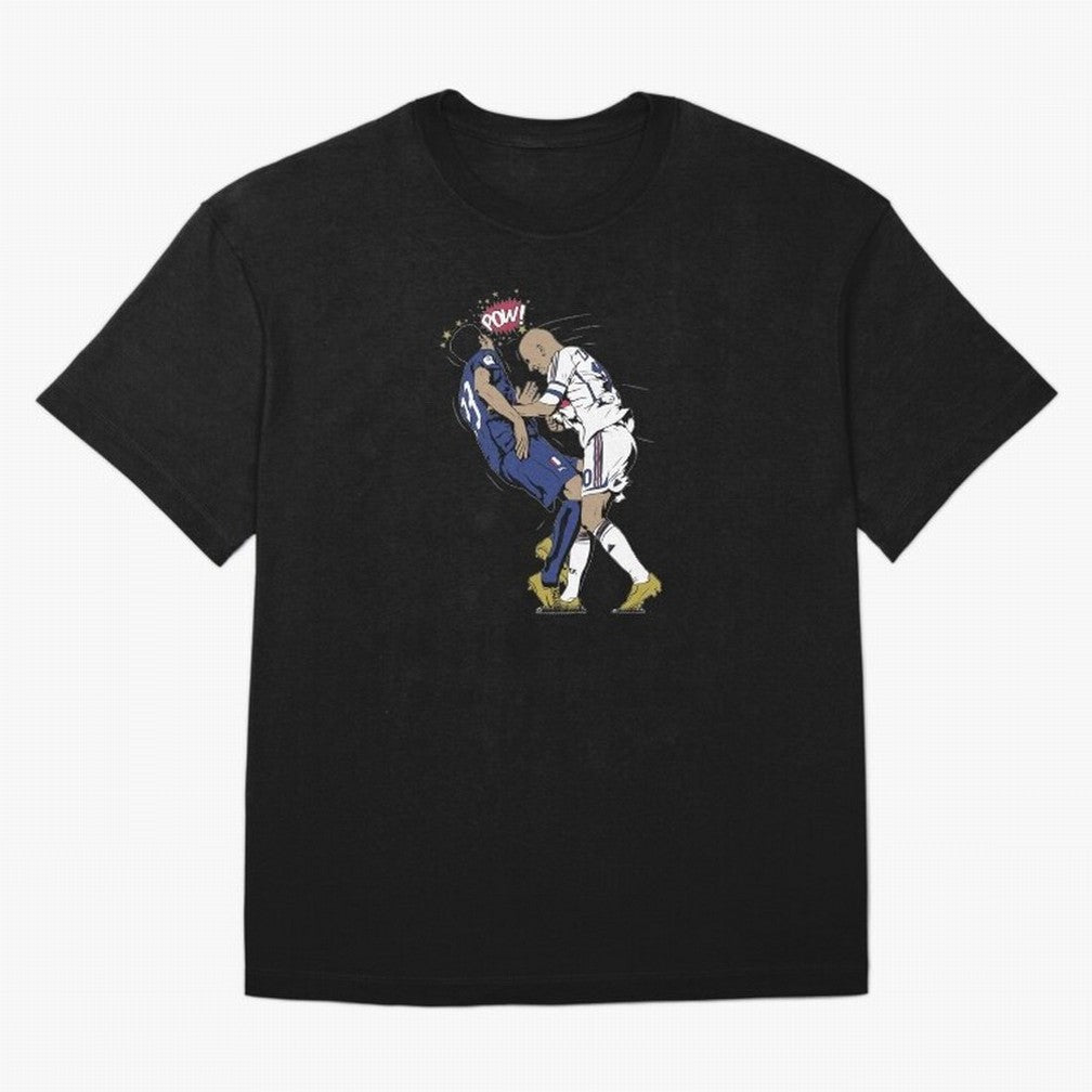 Zinedine Zidane Oversized T-Shirt Show Love for Legendary Goals in FIFA World Cup 2026 USA Canada Mexico for Fans of Haaland and Mbappe and Portugal, Spain and Germany, Bringing Sports Nostalgia, International Competition, Famous Players and