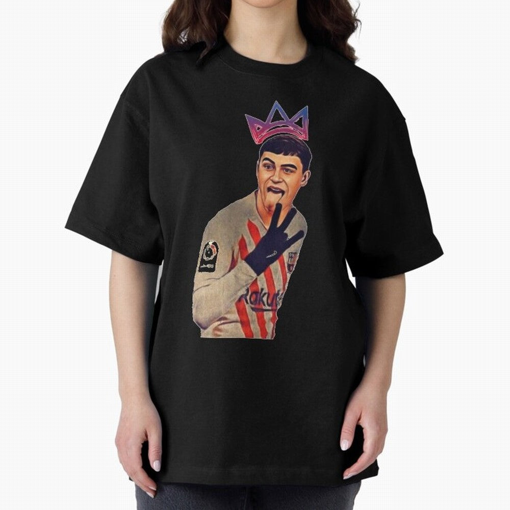 PEDRI Oversized T-Shirt Show Your Tournament Heart for FIFA World Cup 2026 Group Stage for Fans of Messi, CR7 and Mbappe and Argentina, Bringing Tournament Hype, Historic Matchups, Family Viewing Parties and Global Sports Pride; Made for Die Hard