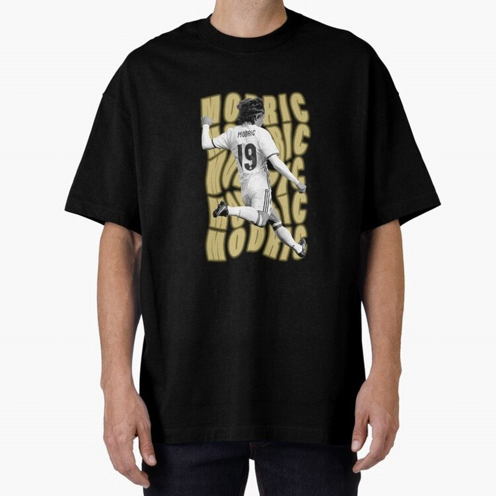 Luka modric Oversized T-Shirt Bring a Champion Mindset to the FIFA World Cup 2026 Journey through Messi and Cristiano Ronaldo Highlights, Argentina Pride, Vintage Soccer Flavor, Modern Football Stars, National Flags and Final Night Emotion; Ideal