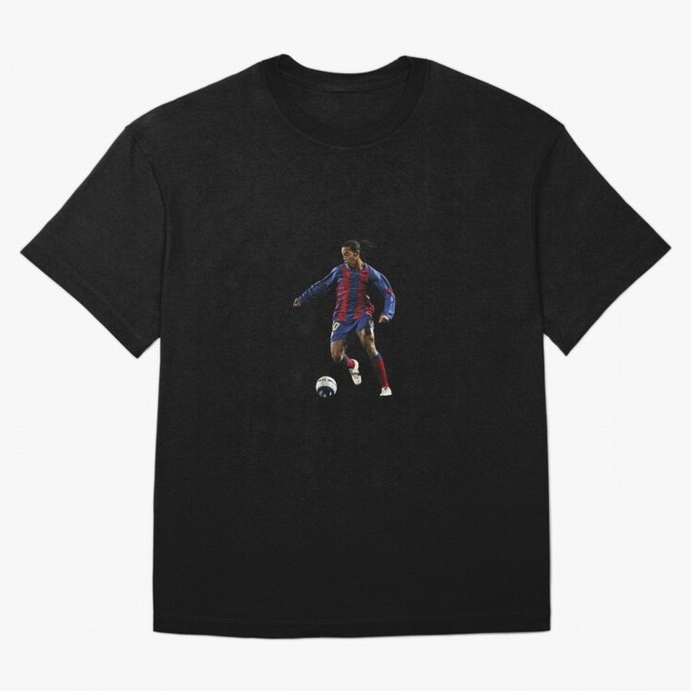 Ronaldinho Gaucho Oversized T-Shirt Follow the Road to Match Day Hype around FIFA World Cup 2026 USA Canada Mexico, CR7 and Messi, England and Germany, Soccer Culture, Superstar Moments, National Team Dreams and Competitive Fire; Ideal for Football