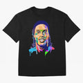 Ronaldinho Oversized T-Shirt Show Your Love for FIFA World Cup 2026 USA Canada Mexico Spirit, Driven by Spain, CR7 and Messi, Goal Celebration Energy, Supporter Heritage, Football Icons and Worldwide Tournament Joy; Built for Supporters Chasing