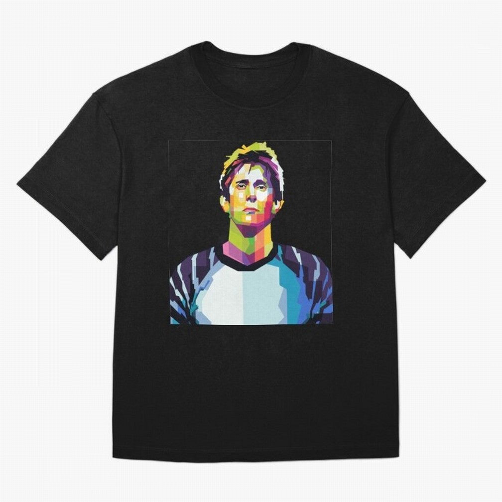 Edwin Van Der Sar Oversized T-Shirt Celebrate Soccer Greatness during FIFA World Cup 2026 USA Canada Mexico for Fans of Messi, CR7 and Mbappe and Spain and Netherlands, Bringing Retro Football Energy, Iconic Rivalries, Trophy Chase Drama and