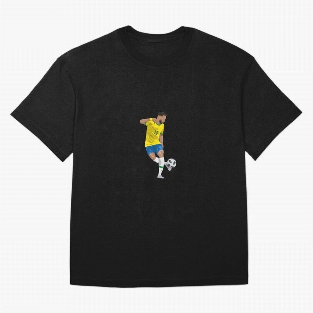 Neymar JR Minimalist Oversized T-Shirt Turn Football Passion into the FIFA World Cup 2026 USA Canada Mexico Journey through Mbappe and Neymar Highlights, Brazil, Portugal and Argentina Pride, Classic Soccer Heritage, Championship Pressure, Fan