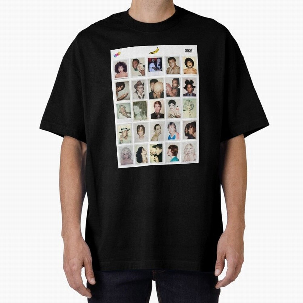 Class of Warhol Oversized T-Shirt Carry the Colors and Pride of the FIFA World Cup 2026 Journey through Cristiano Ronaldo, Haaland and CR7 Highlights, France and Portugal Pride, Vintage Soccer Flavor, Modern Football Stars, National Flags and Final
